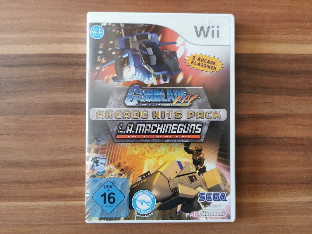 GunBlade NY and LA Machineguns WII Gra Kaliska Kup teraz na Allegro