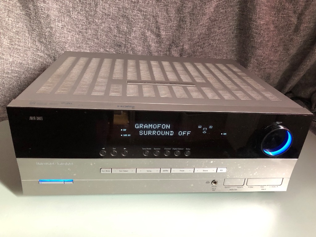 Aplituner Harman Kardon AVR 347 7.1 Warszawa Kup teraz na Allegro