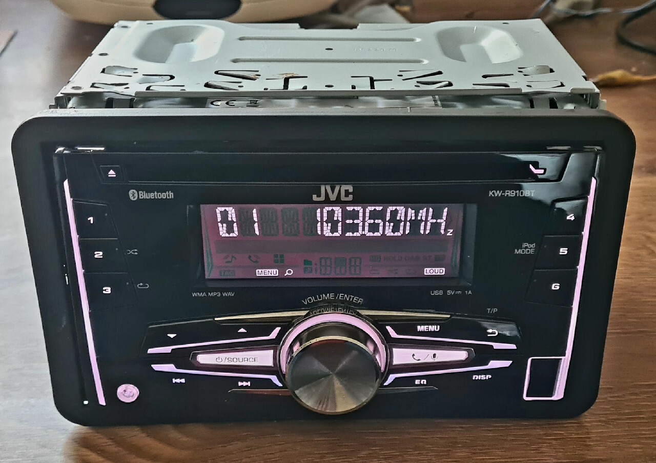 Radio 2 din JVC KWR910BT USB, Mp3, Blootuch Lublin Licytacja na