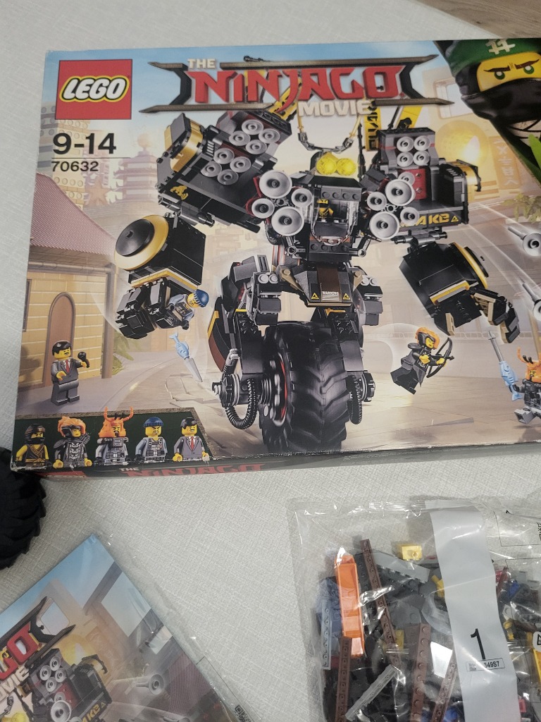 Mech Wstrzasu Ninjago Lego 70632 Lego 70632 Ninjago Mech Wstrzasu