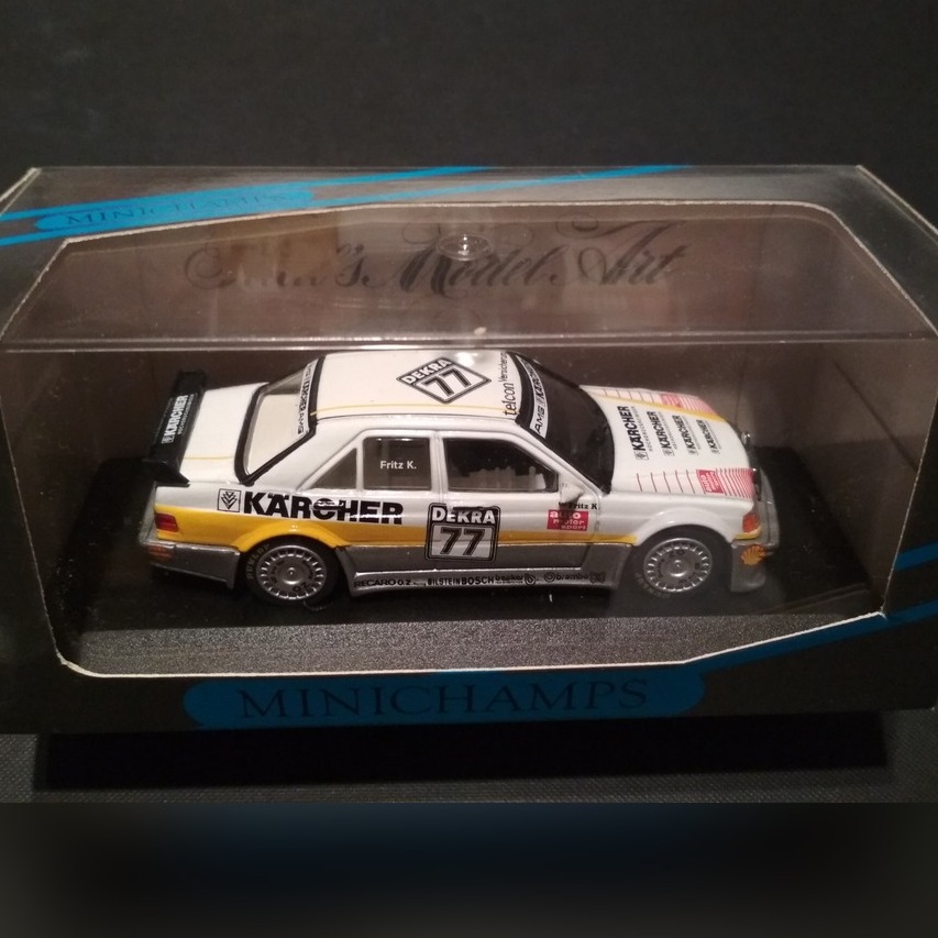 Mercedes 190E Evo1 AMG Karcher DTM 1:43 Minichamps | Łódź | Kup teraz ...