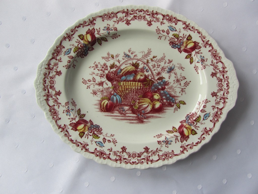 Półmisek Fruits & Flowers, Royal Tudor, Anglia Gdańsk Kup teraz na