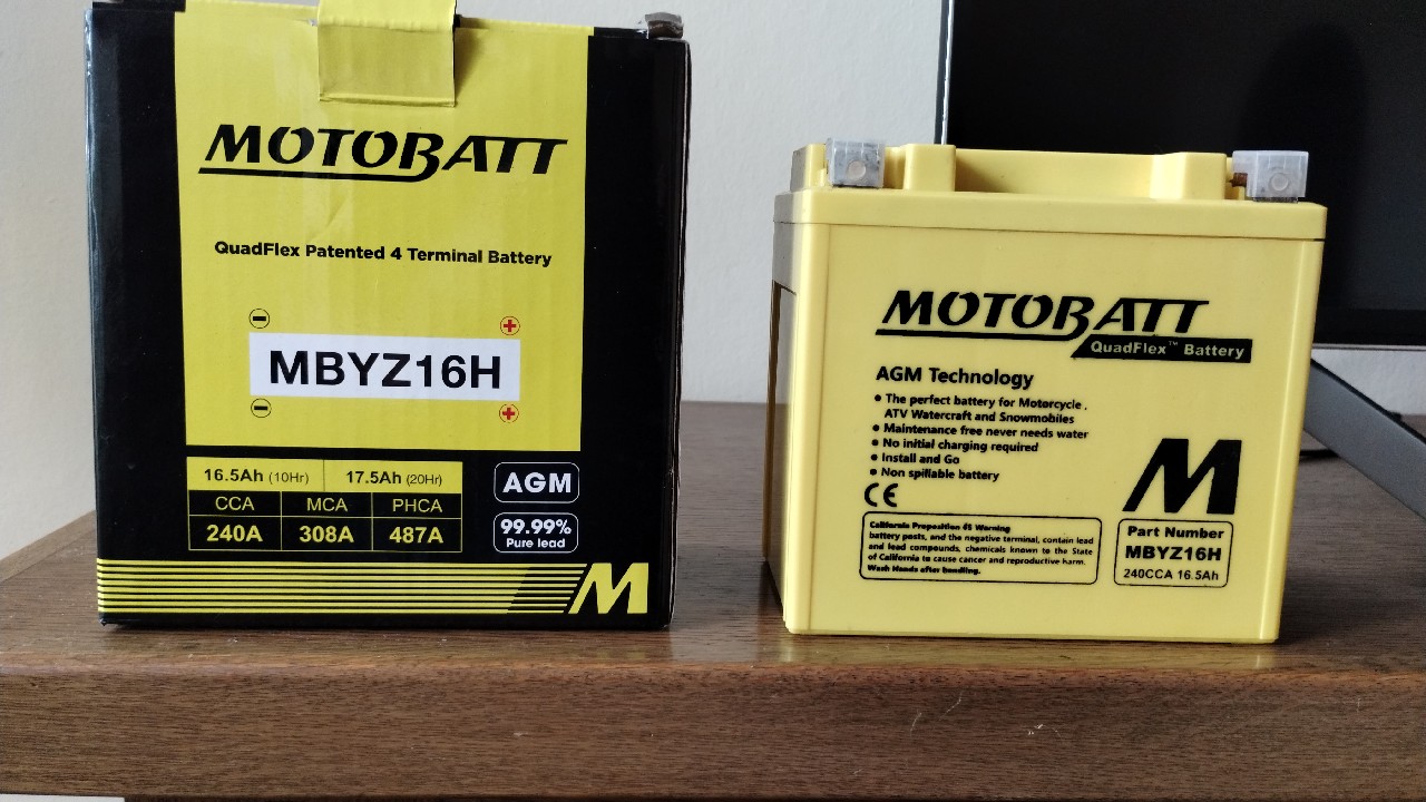 АКУМУЛЯТОР AGM / YTX14, GYZ16 / 12V, 240 A, 16AH 