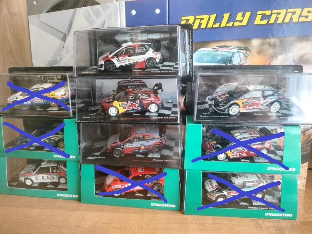 RALLY CARS DeAgostini 5 sztuk Jedlicze Kup teraz na Allegro Lokalnie