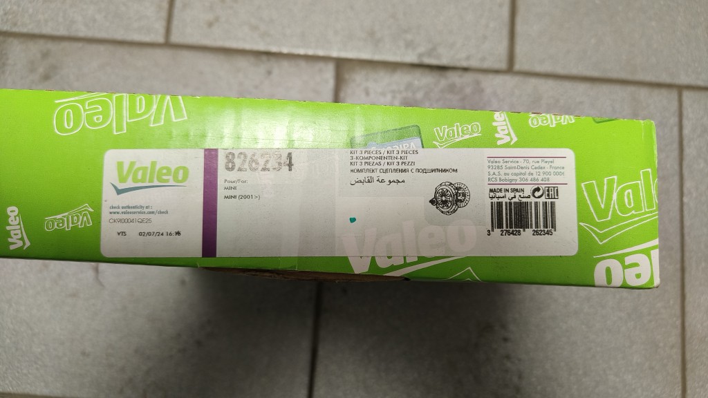 ЗЧЕПЛЕННЯ VALEO 826234 