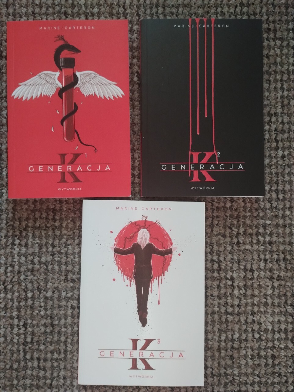 Generacja K trylogia Marine Carteron Milanówek Kup teraz na Allegro