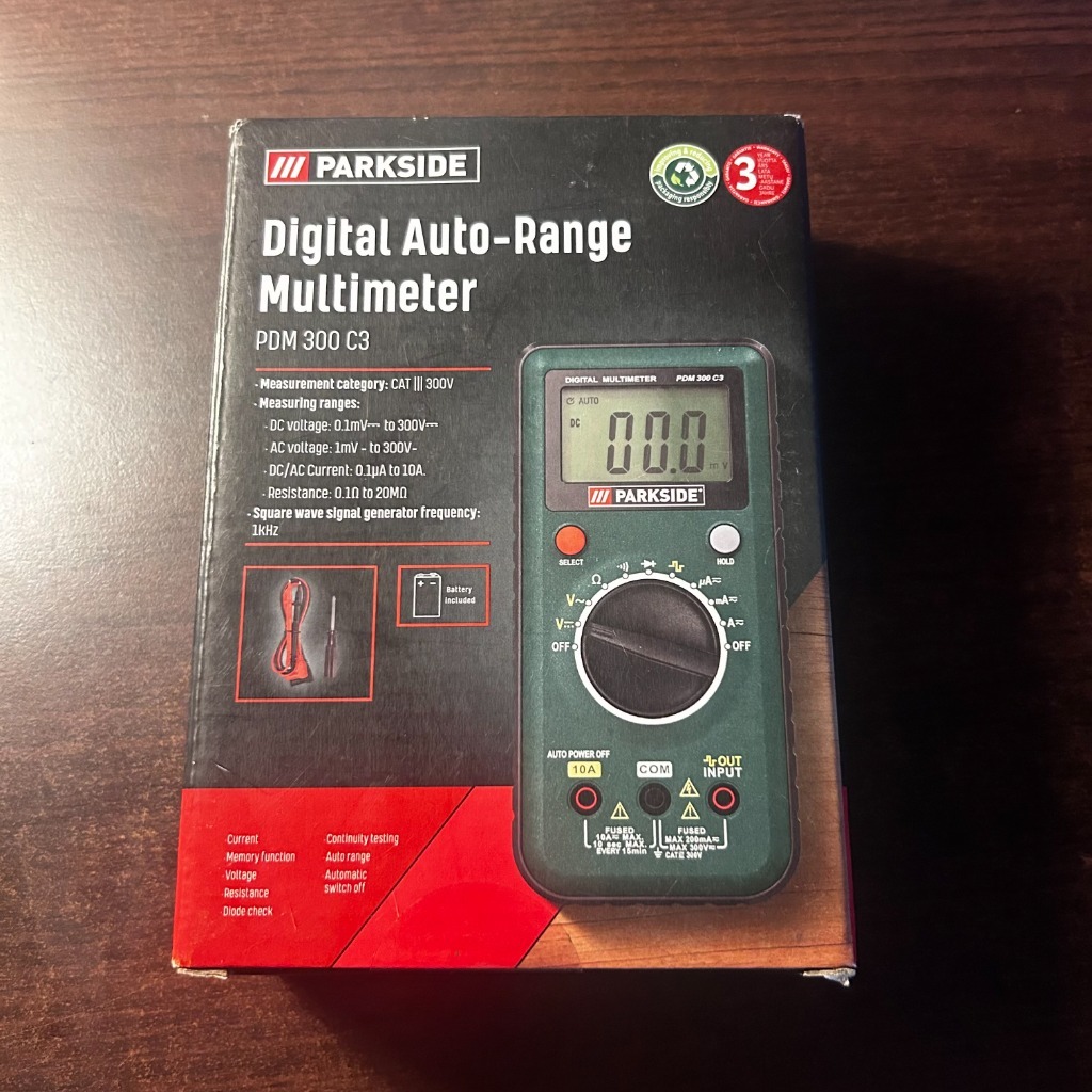 Parkside® Digitales Autorange-Multimeter, Stück Von Lidl – CUCPAA