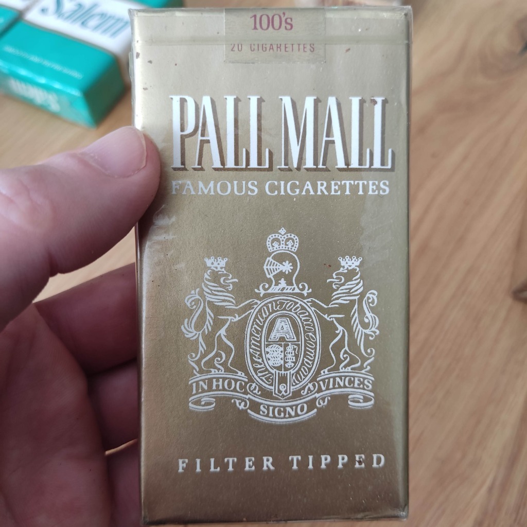 Kolekcjonerskie papierosy PALL MALL long PEWEX PRL Żary Kup teraz