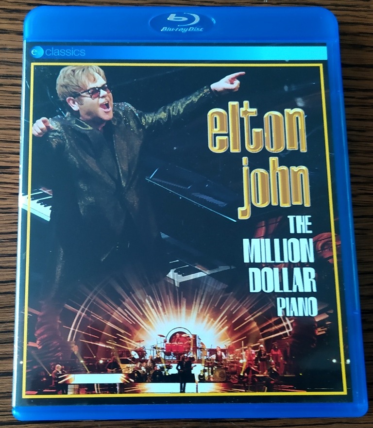 Elton John – The Million Dollar Piano En Blu-Ray, Grabado En Vivo