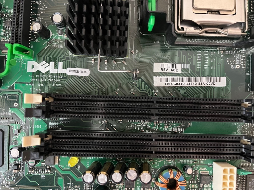 Płyta główna DELL, Foxconn LS36 i chłodzenie Lublin Licytacja na