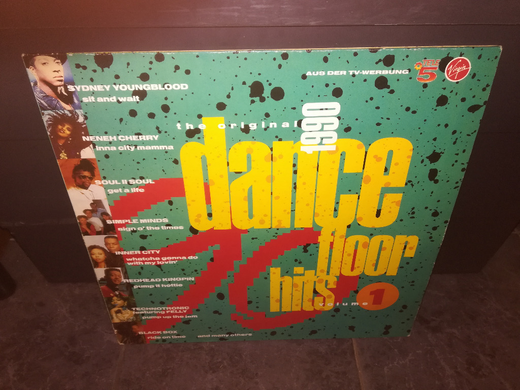 THE ORIGINAL 1990 DANCE FLOOR HITS VARIOUS (LP) Mysłowice