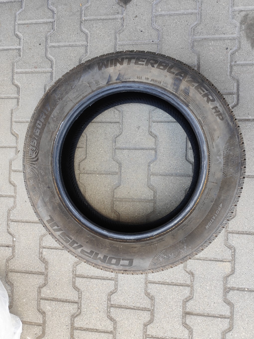 ШИНА 1 SZT. COMPASAL WINTERBLAZER 215/60R17 ЗИМОВА DOT 3824 7,8 MM 