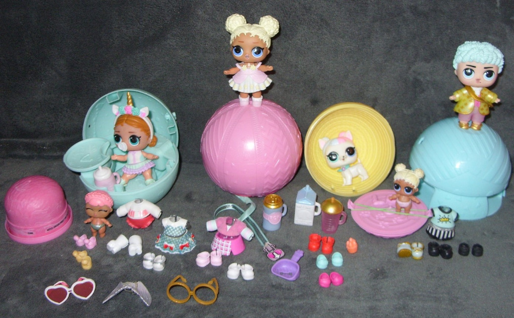 LOL Flower Child LIL Flower i piesek zestaw ubrań Łódź Kup teraz na Allegro Lokalnie