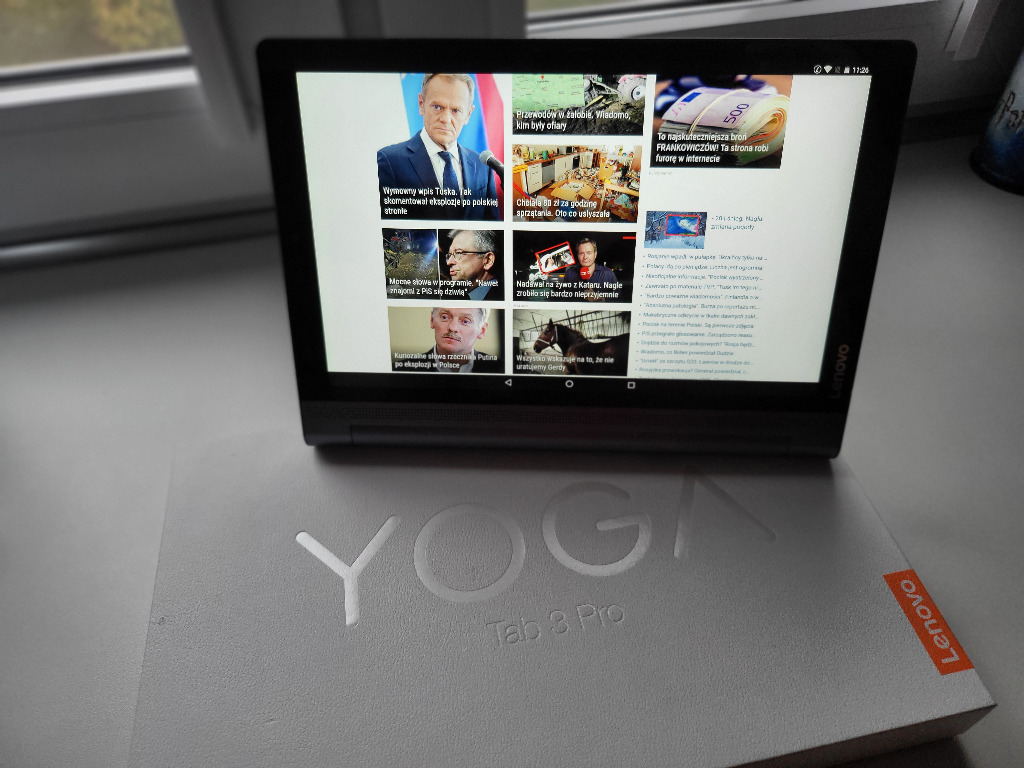 Lenovo Yoga Tab 3 Pro WiFi/LTE z projektorem Zabrze Ogłoszenie na