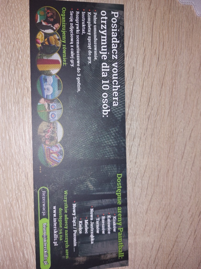 Voucher na paintball Sosnowiec Kup teraz na Allegro Lokalnie