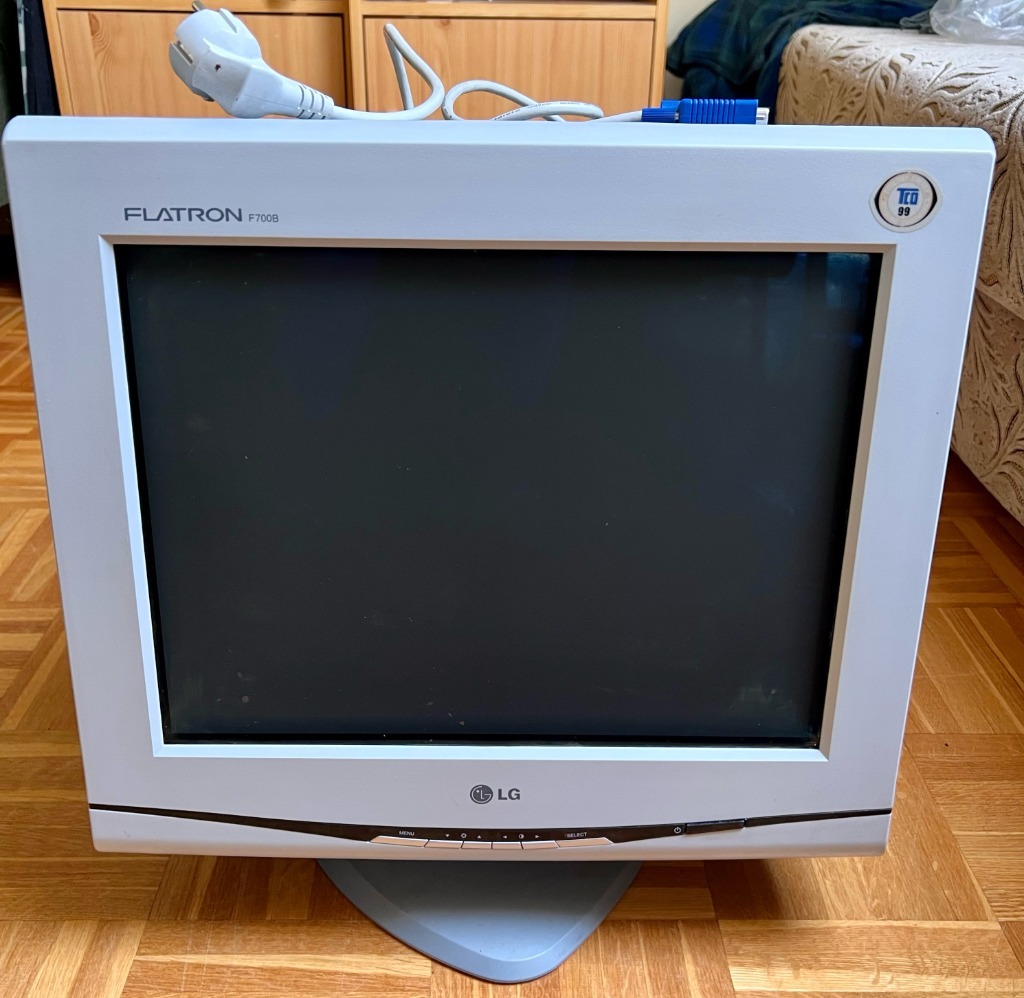 Monitor CRT LG Flatron 700B Warszawa Licytacja na Allegro Lokalnie