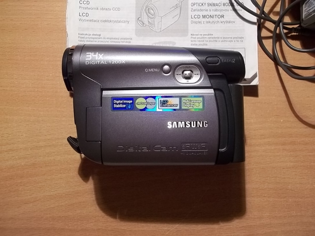 KAMERA DVD SAMSUNG VPDC171 PIĘKNA SPRAWNA Walbrzych Kup teraz na