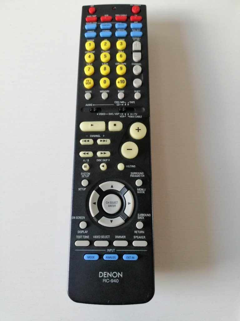 Pilot Denon RC940 orginał Gubin Kup teraz na Allegro Lokalnie