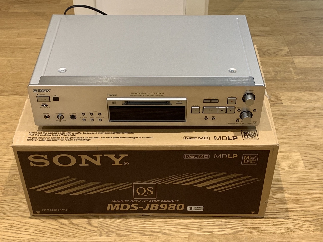 Sony Minidisc Deck MDSJB980 Nowy Sopot Ogłoszenie na Allegro Lokalnie