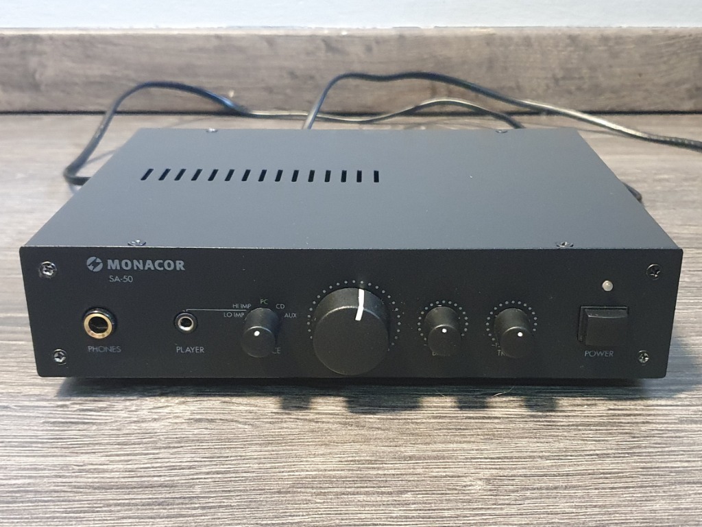 Wzmacniacz Monacor SA-50 OKAZJA | Lublin | Kup teraz na Allegro Lokalnie