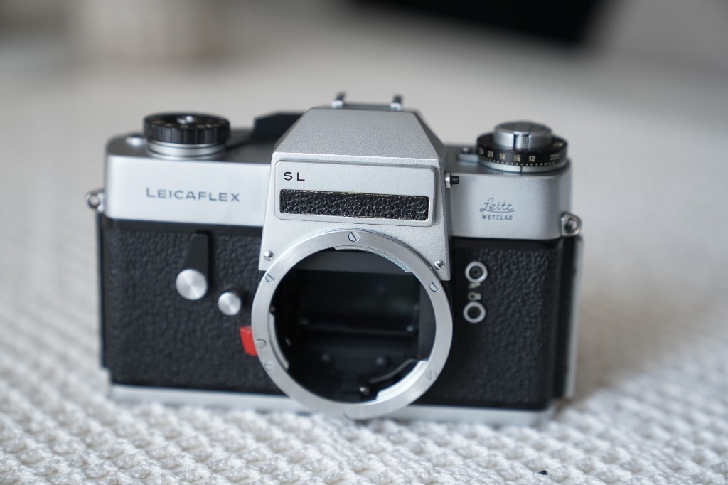 ライカフレックスSL　LEICA　LEITZ　WETZLAR　1：2/50 ライカフレックスSL paint black Body (Wetzlar Germany) + 50mm