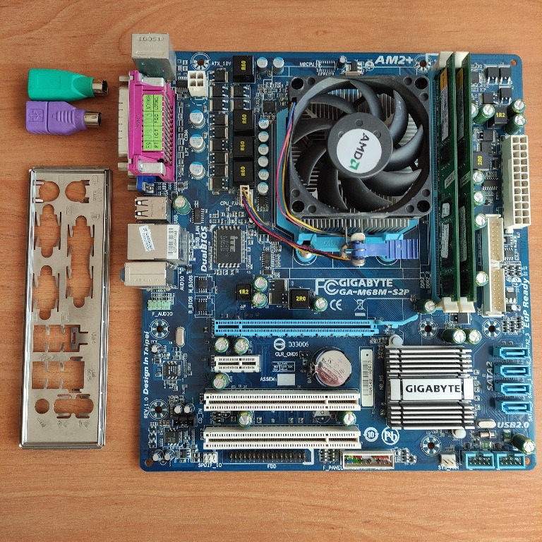 Płyta główna Gigabyte GAM68MS2P +CPU+RAM Jaworzno Kup teraz na