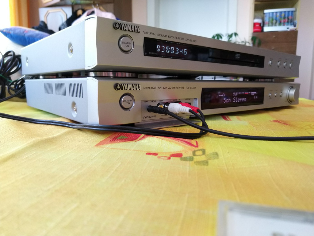Amplituner Yamaha RX-SL80 + DVD Yamaha DV-SL100 | Palck | Kup teraz na ...
