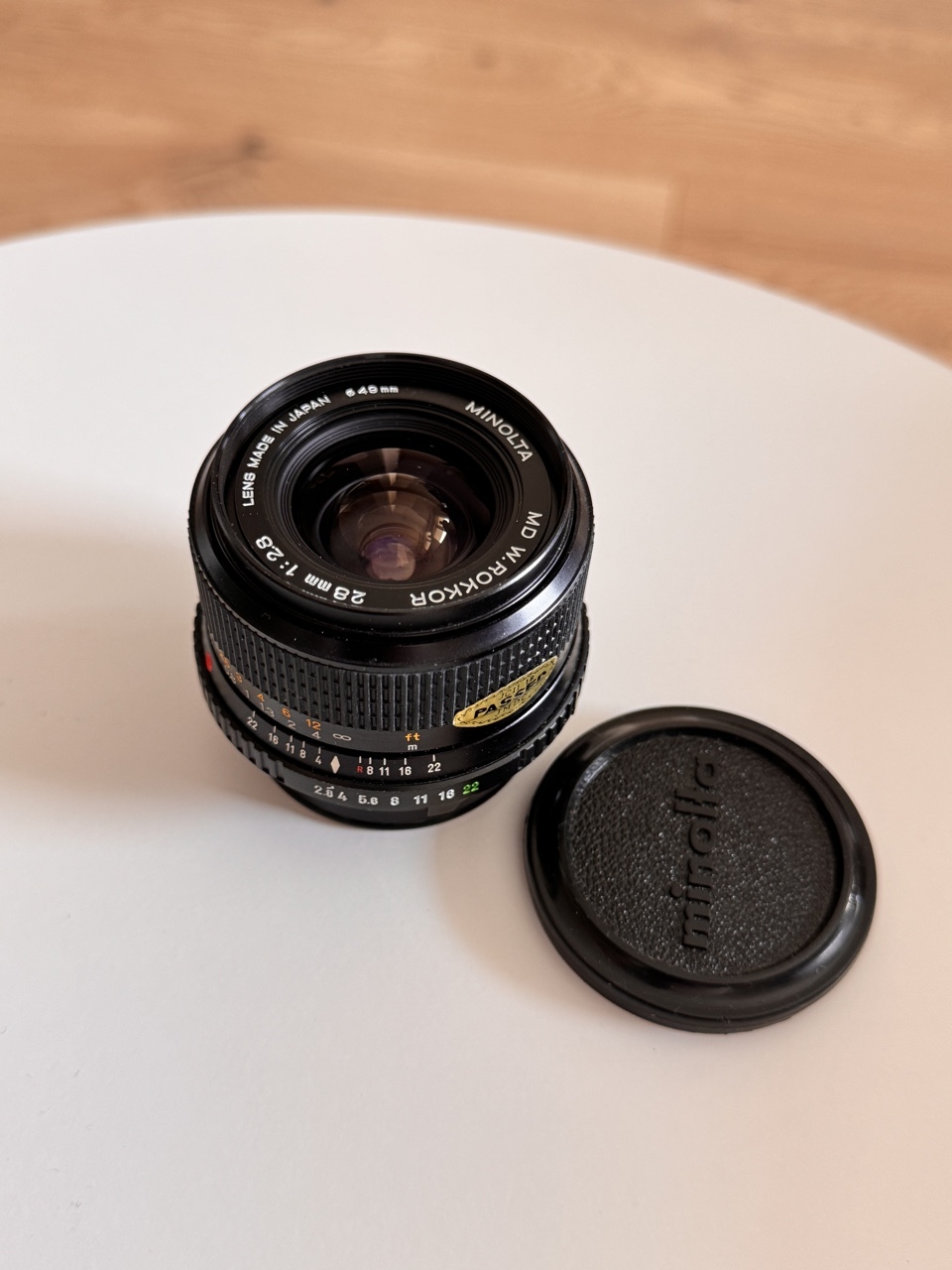 Minolta rokkor md 28mm - Allegro Lokalnie