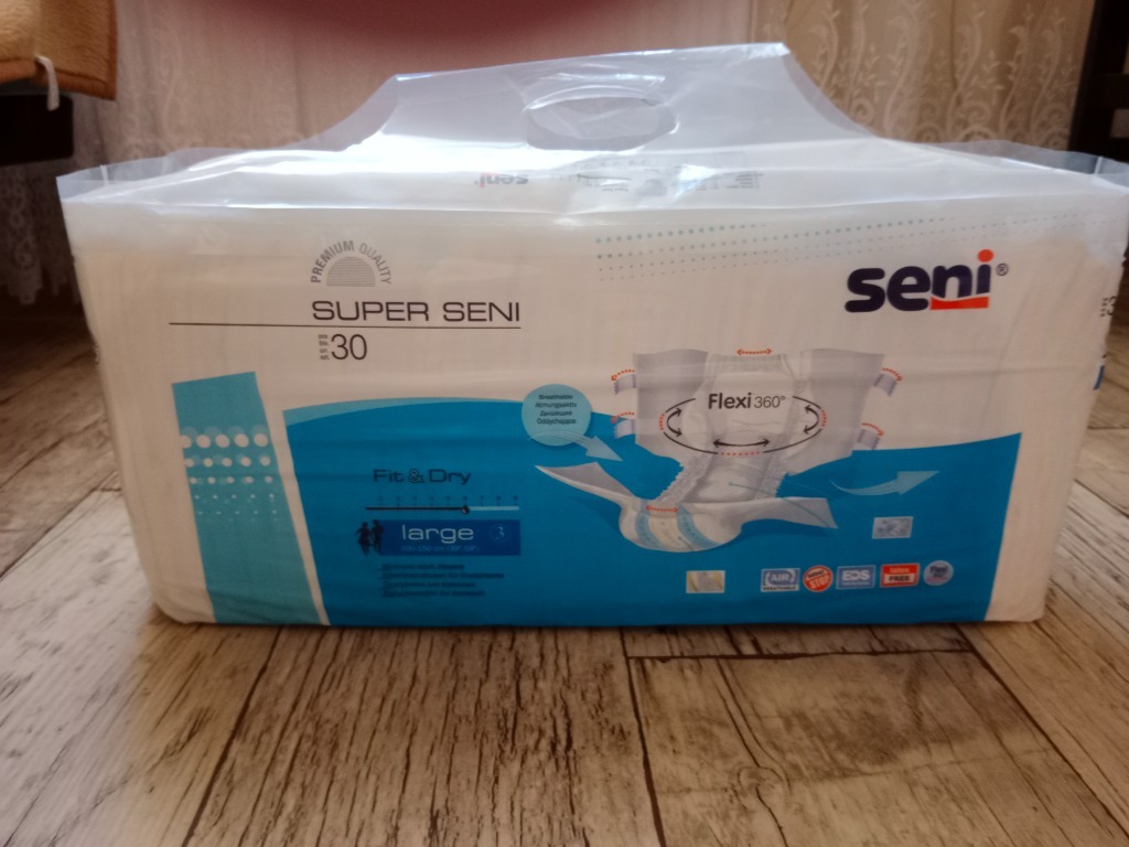 Pampersy Super Seni L | Warszawa | Kup teraz na Allegro Lokalnie