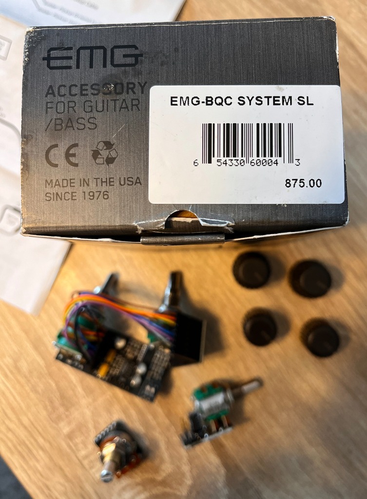 preamp aktywny do basu EMG BQC System Oleśnica Ogłoszenie na