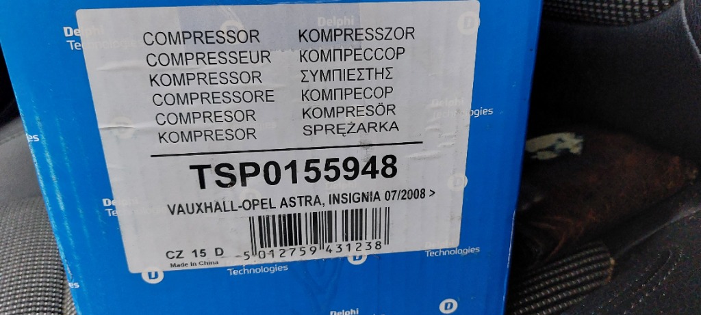 КОМПРЕСОР КОМПРЕСОР, НАСОС КОНДИЦІОНЕРА TSP0155948 