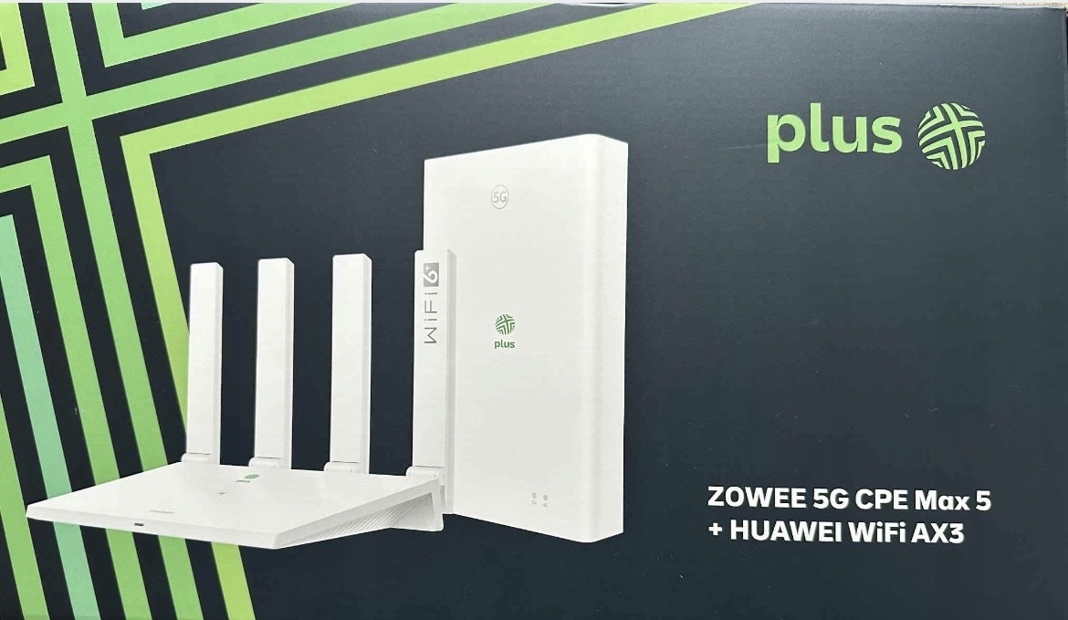 Router+wzmacniacz Zowee 5g cpe max 5 + Huawei wifi ax3 | Bądkowo | Kup ...