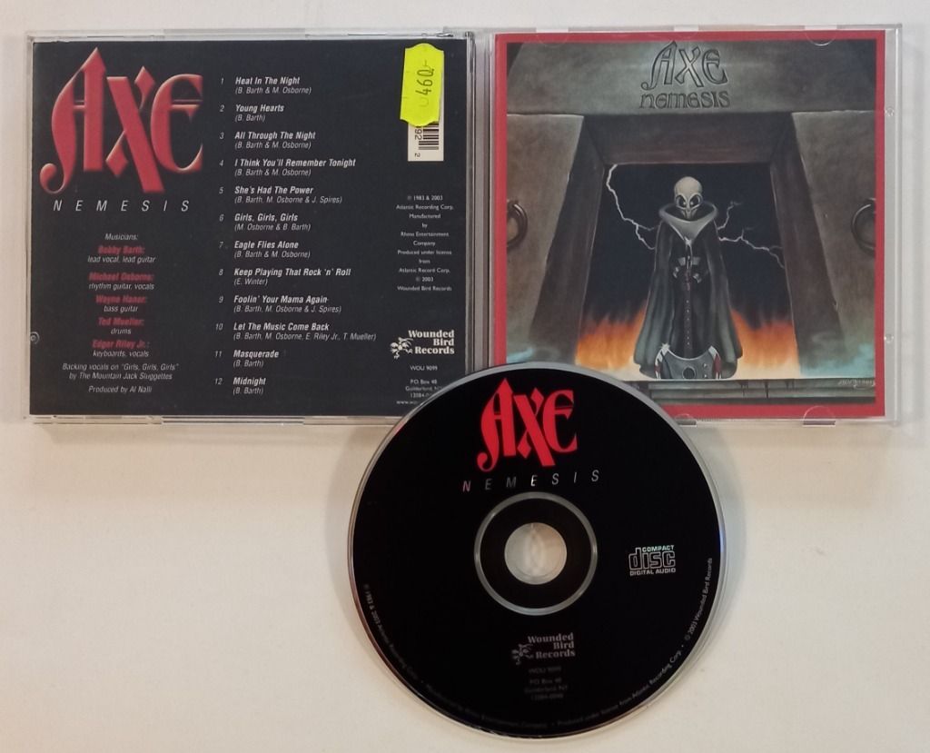 AXE NEMESIS / CD, wyd. USA, 1983/2003 Wrocław Licytacja na