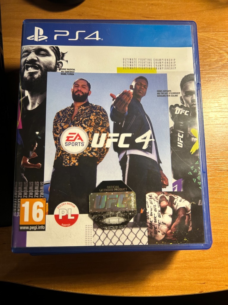 ufc на playstation четыре