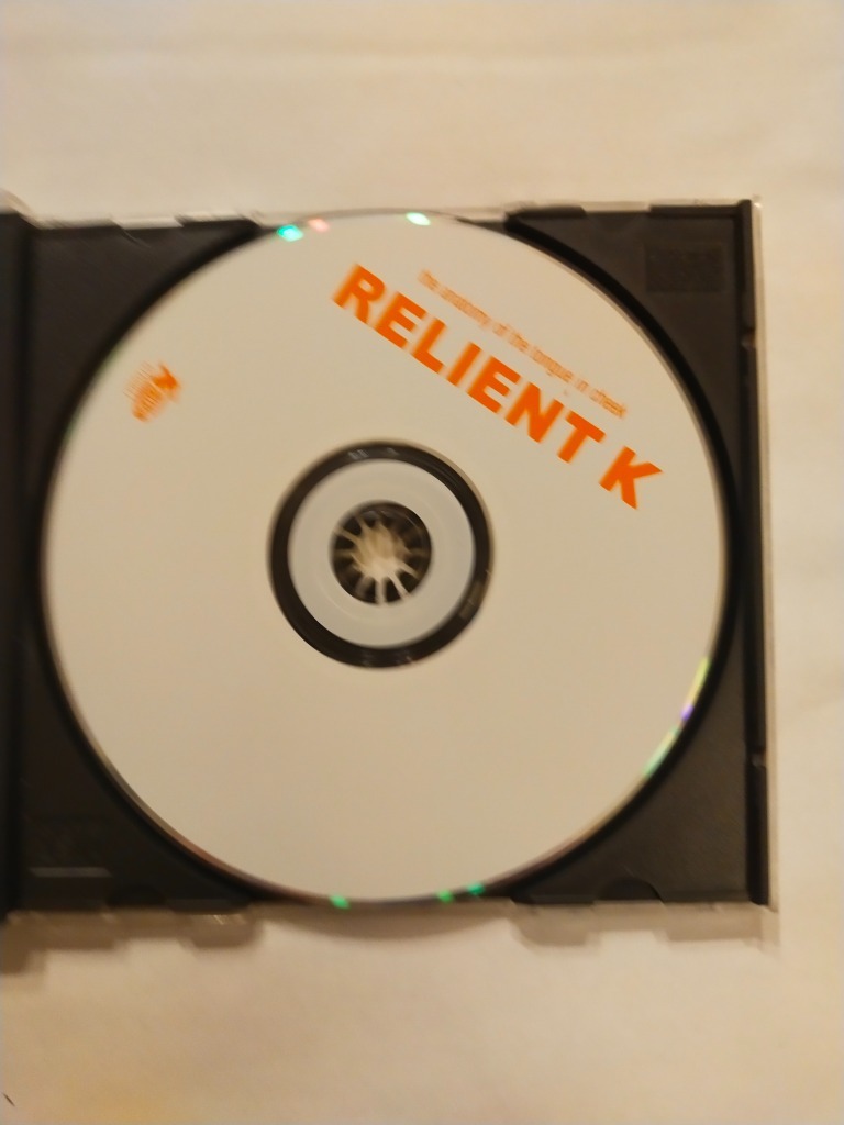 CD RELIENT K The anatomy of the tongue in cheek Wrocław Licytacja