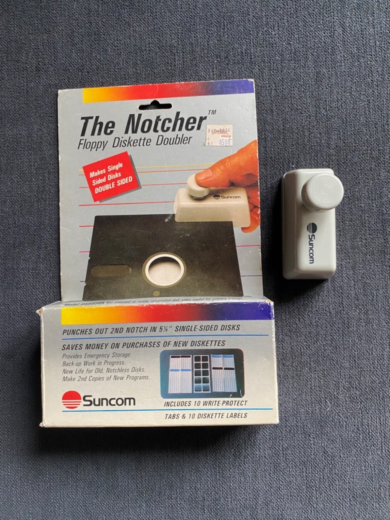 The Notcher Floppy Disk Doubler BOX Gdańsk Licytacja na Allegro