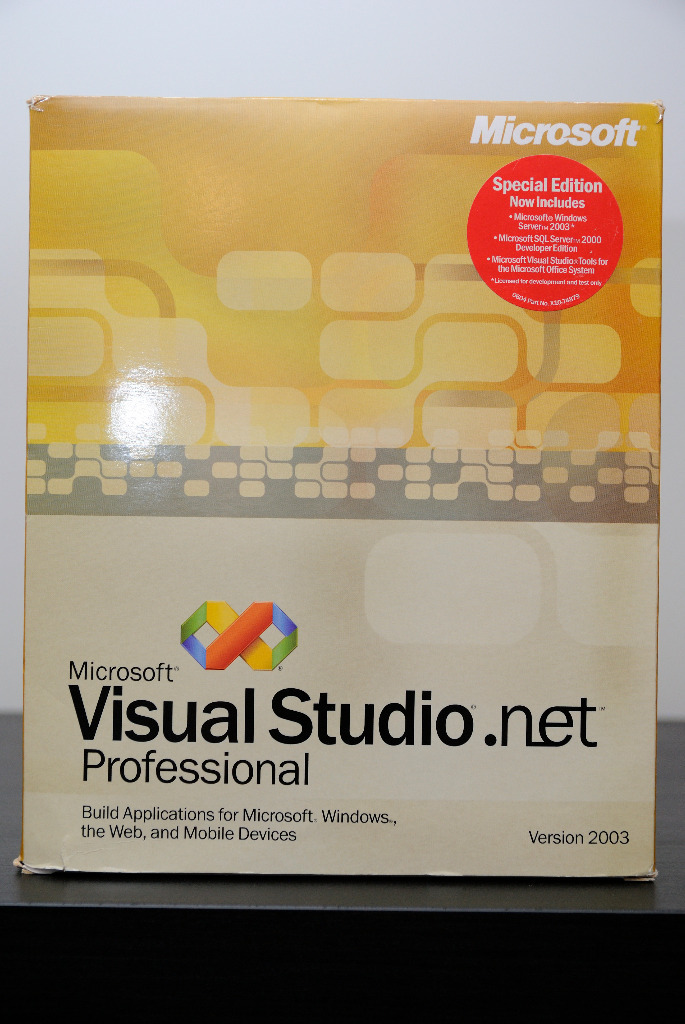 Pakiet Visual Studio 2003 Profeonal | Brzezia Łąka | Licytacja na ...