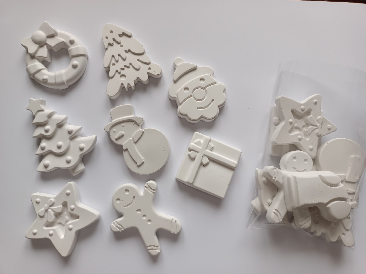 Figurki gipsowe do ręcznego malowania dla dzieci | Niedźwiada | Kup