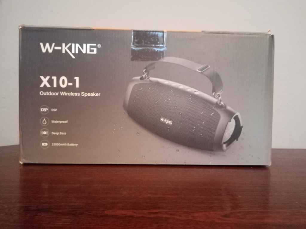 Głośnik przenośny W-KING X10-1 Bluetooth Bass Nowy | Łódź | Kup teraz ...
