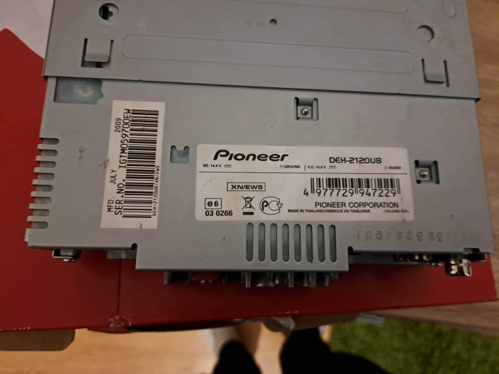 Radio Pioneer MOSFET 50WX4 Stare Pole Kup teraz na Allegro Lokalnie