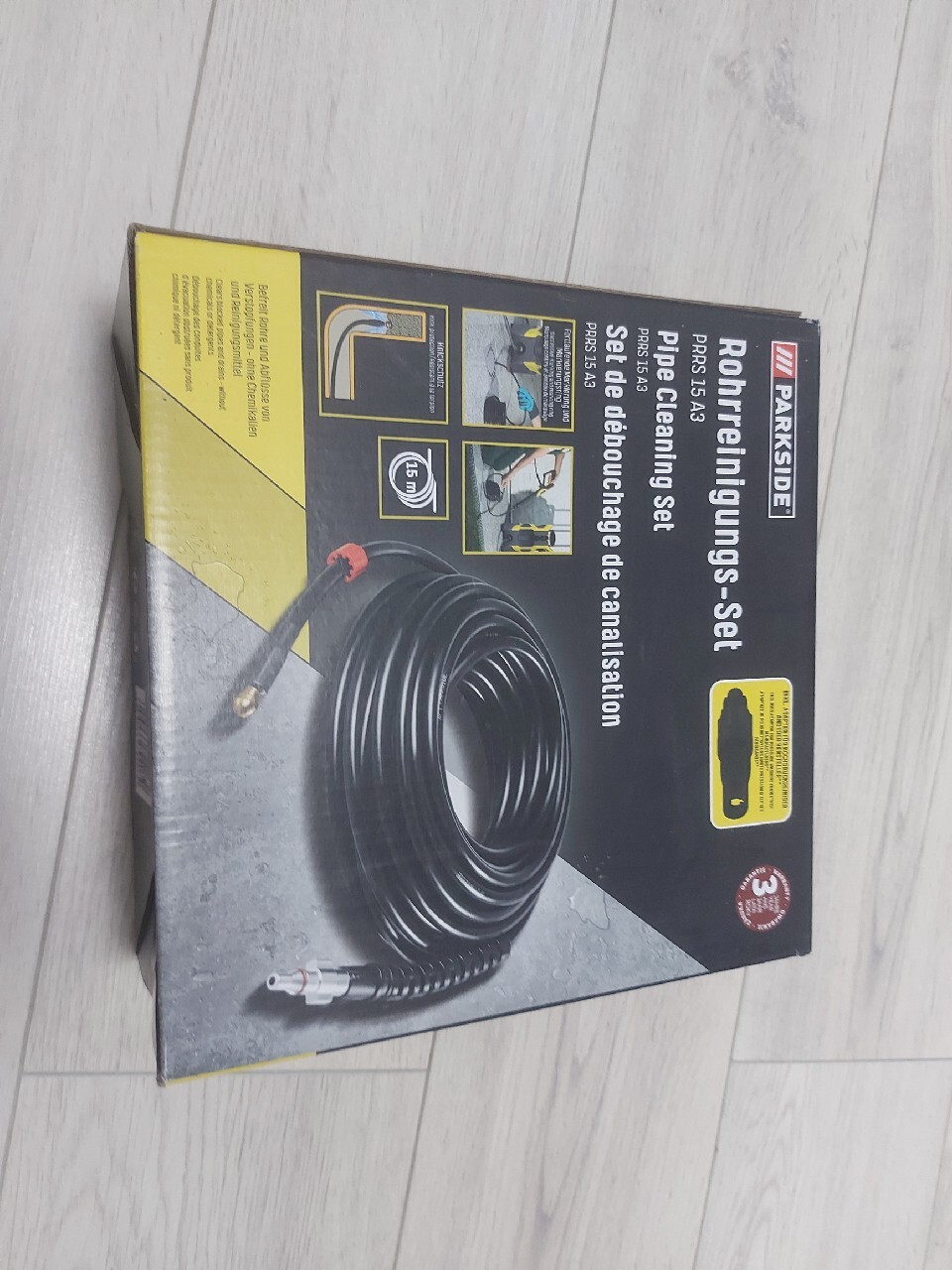 Parkside PRRS 15 A3 zestaw do czyszczenia rur Warszawa Kup teraz na