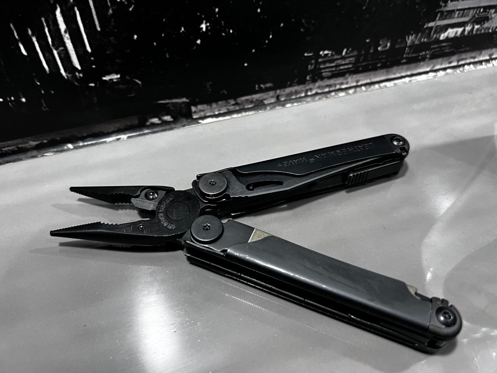 Multitool Leatherman Wave Plus Black jak nowy Wrocław Kup teraz na