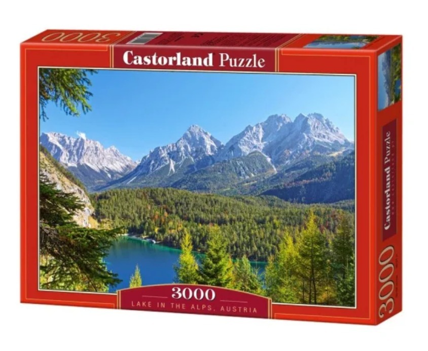 Puzzle Castorland Jezioro w Alpach 3000 Warszawa Kup teraz na
