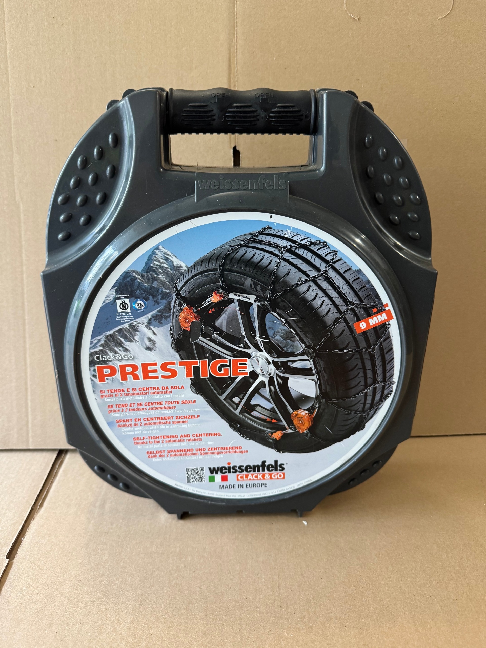 LANCUCHY SNIEGOWE WEISSENFELS CLACK&GO PRESTIGE 13 M44 9 MM – НОВОЕ 