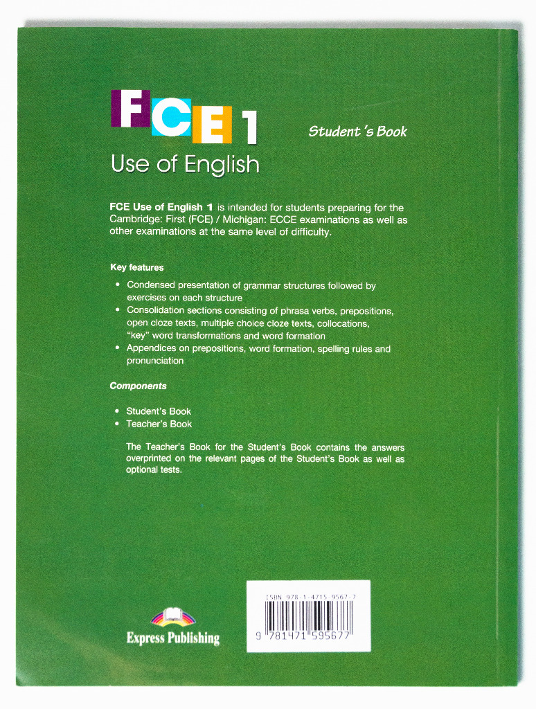 Fce Use Of English 1 Express Publishing