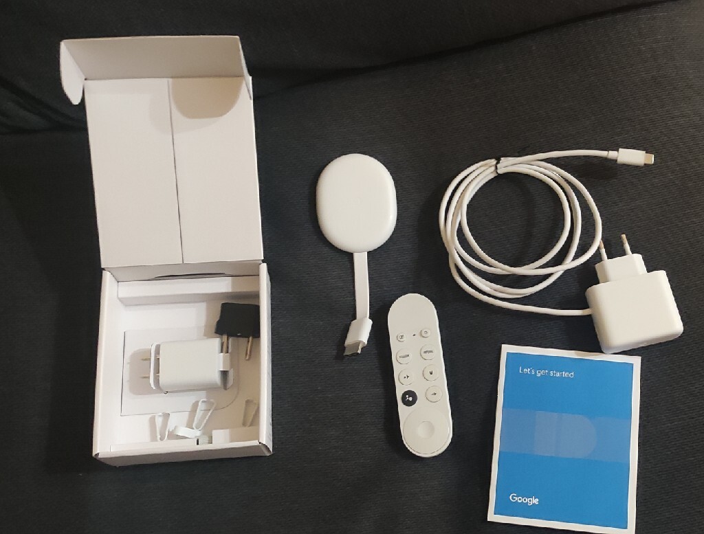 Chromecast 4 + Zasilacz Google z portem Tczew Kup teraz na Allegro Lokalnie