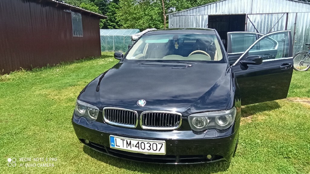 BMW e65 Tomaszów Lubelski Ogłoszenie na Allegro Lokalnie