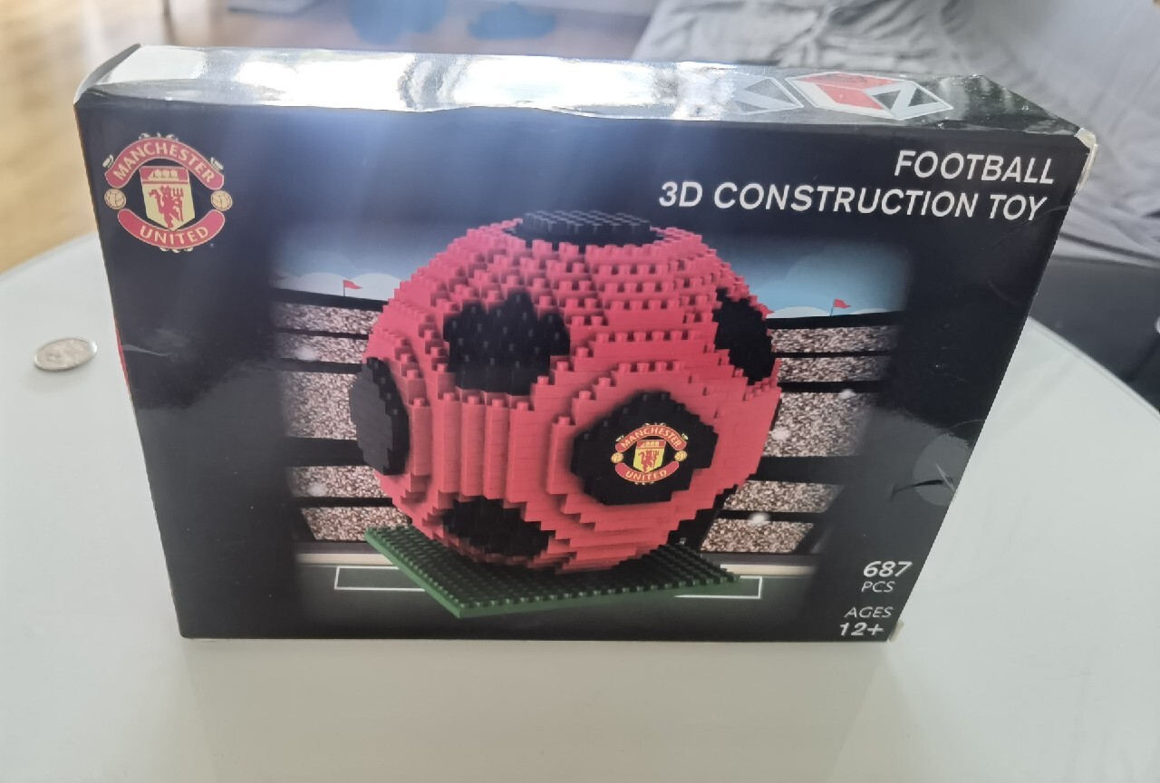 Football 3d construction toy Warszawa Kup teraz na Allegro Lokalnie