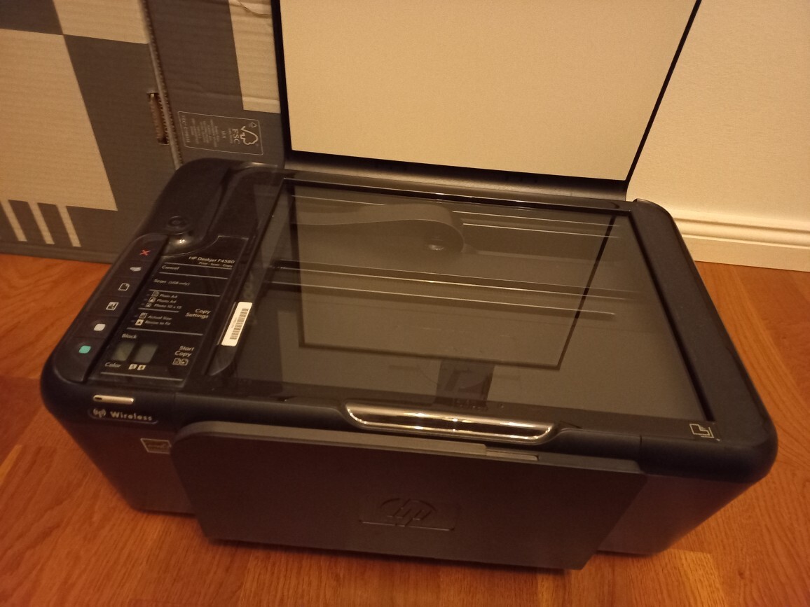 HP Deskjet 4580 skaner drukarka czarna | Ząbki | Kup teraz na Allegro ...