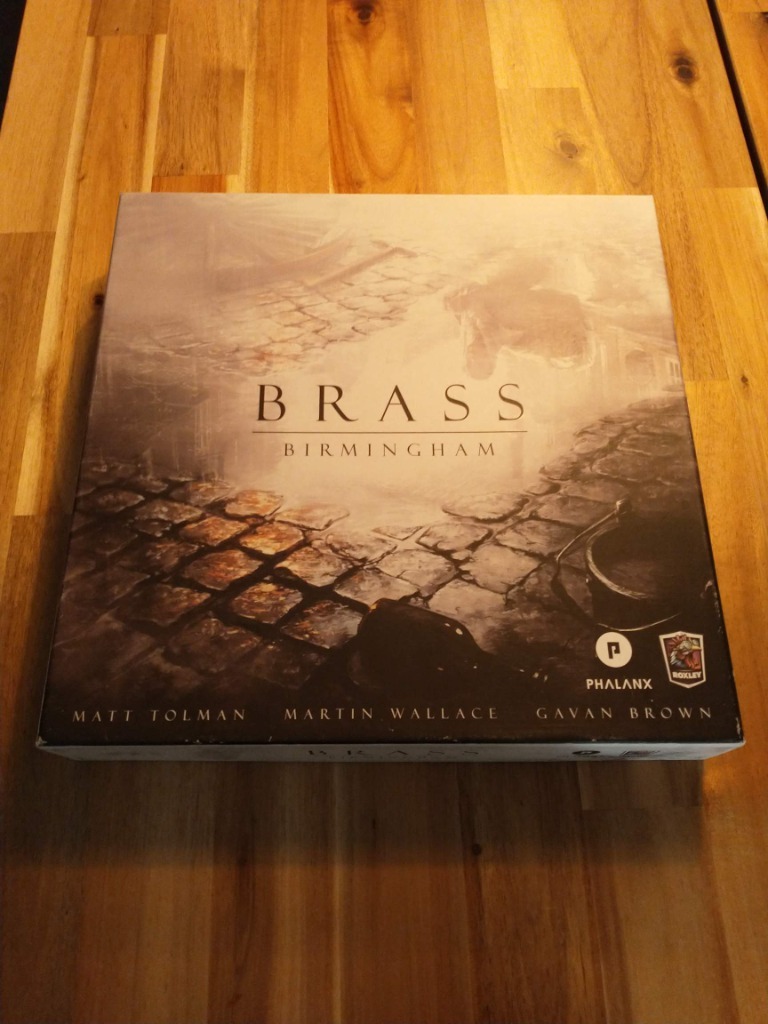 Brass Birmingham gra planszowa (karty w koszul Tychy Licytacja